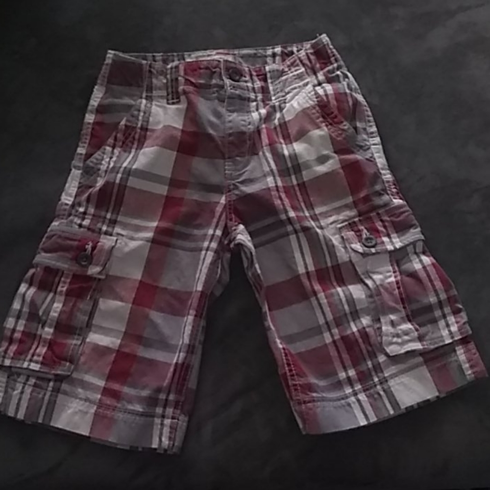 Boys Arizona plaid shorts